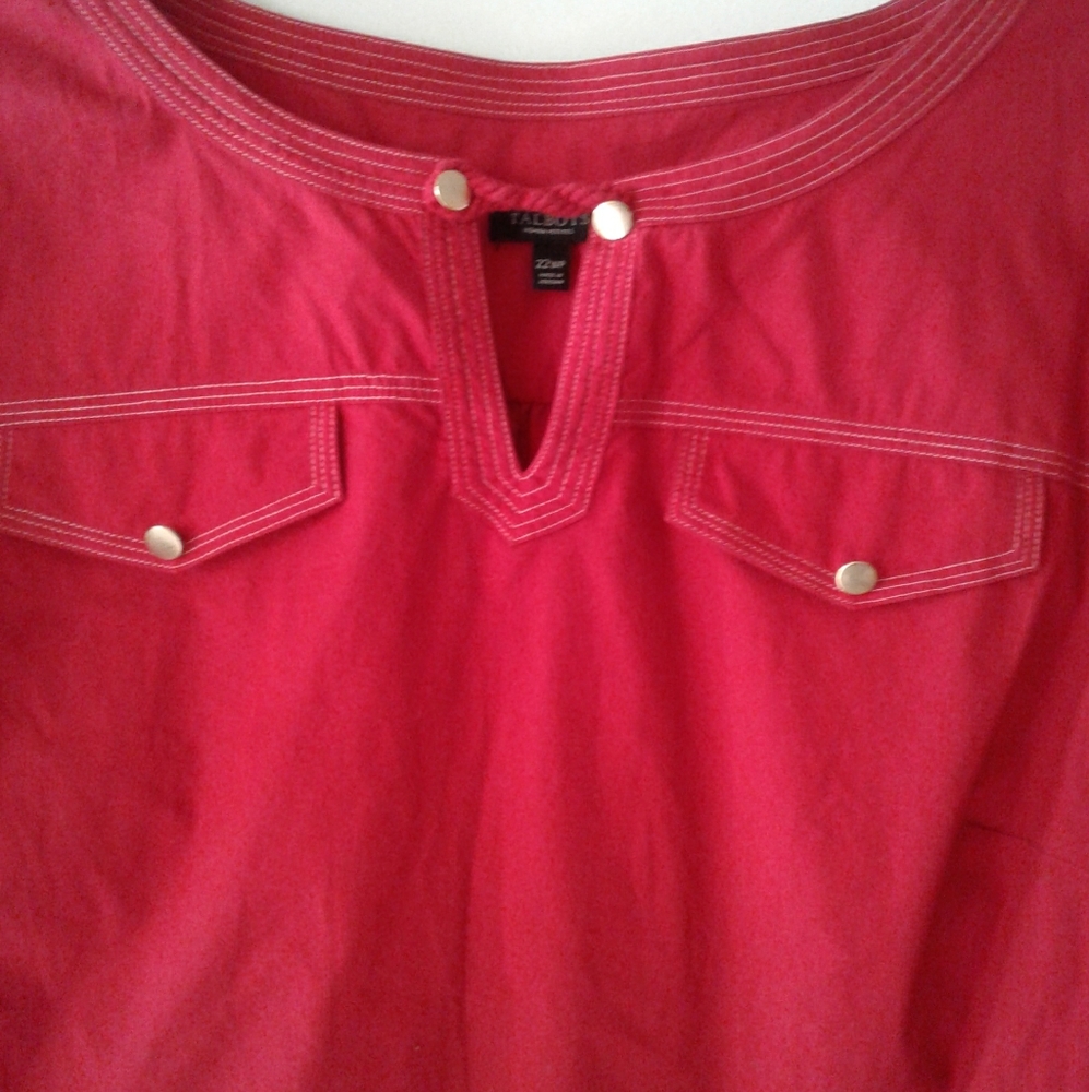 Talbot's Red Shirt - Picture 4 of 6